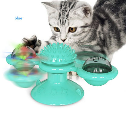 Cat Scratching Device Teeth Shining Toy