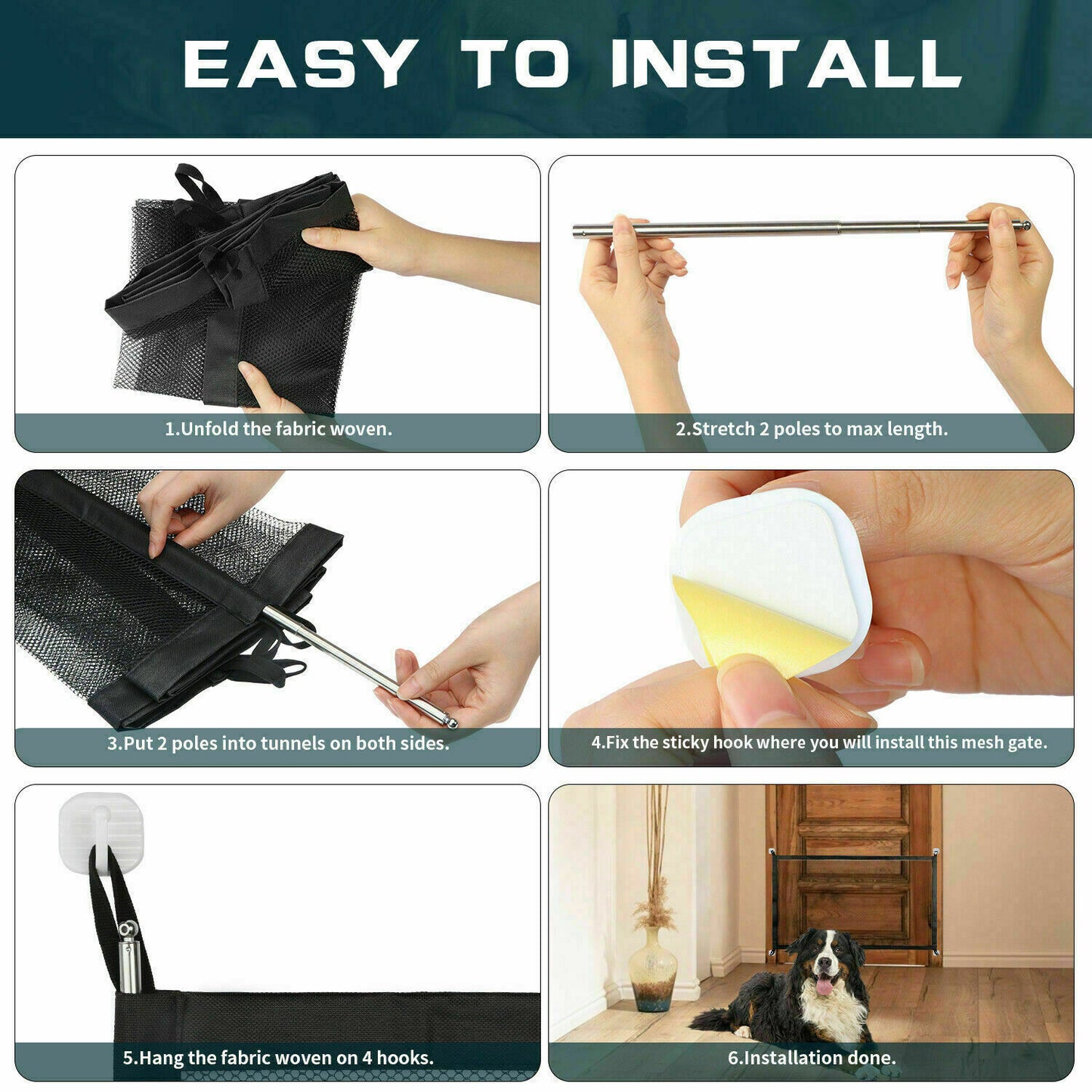 Dog Cat Baby Safety Gate