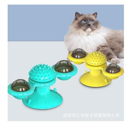Cat Scratching Device Teeth Shining Toy