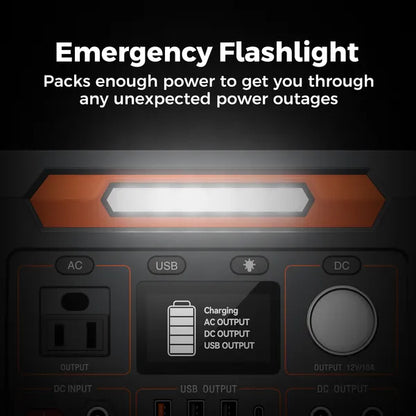 200W Portable Solar Power Station Battery